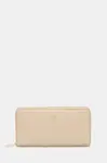 Peněženka Tommy Hilfiger dámská, béžová barva, AW0AW17744