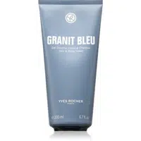 Yves Rocher Granit Bleu sprchový gel na tělo a vlasy 200 ml