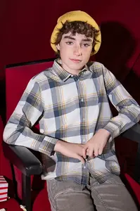 Dětská bavlněná košile Mayoral