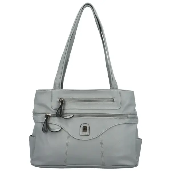 Dámská kabelka na rameno šedá - Firenze Ohpelia