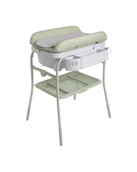 CHICCO Stolek přebalovací s vaničkou Cuddle & Bubble - Oasis 0m+, do 11kg