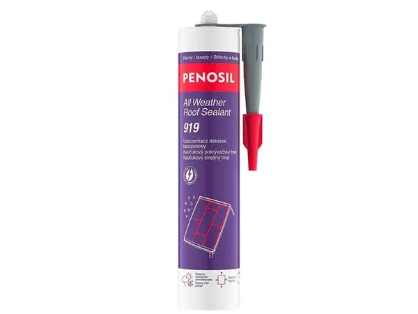 Tmel pokrývačský kaučukový PENOSIL 919 černý 280ml
