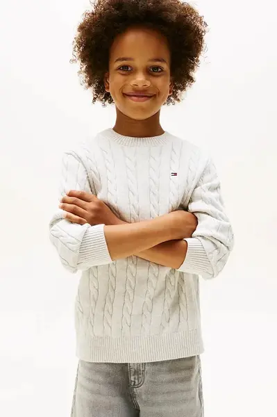Dětský bavlněný svetr Tommy Hilfiger
