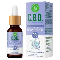ZELENÁ ZEMĚ C.B.D. Konopné kapky s BCP Good sleep 30 ml
