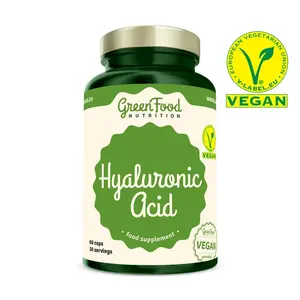 GreenFood Nutrition Kyselina Hyaluronová 60 kapslí