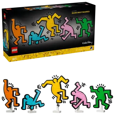 LEGO® ART 31216 Keith Haring – Tančící postavy