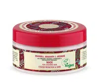 Natura Siberica Maska pro barvené vlasy Brusinka, amarant a arginin Super Siberica (Mask for Coloured Hair) 300 ml