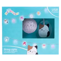 Squishmallows FIZZ Světelný řetěz - Squish parta