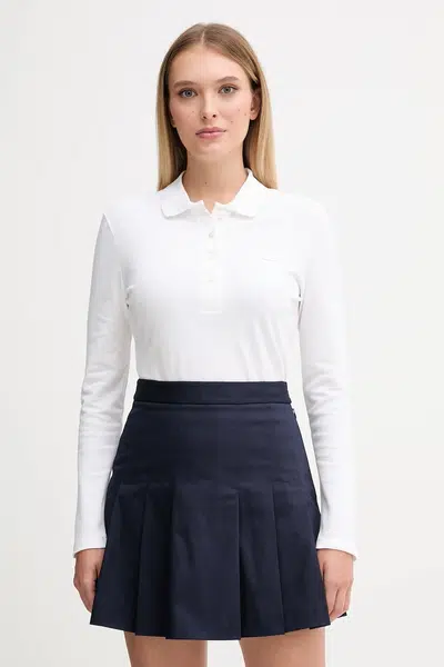Tričko s dlouhým rukávem Lacoste dámské, černá barva, PF5464