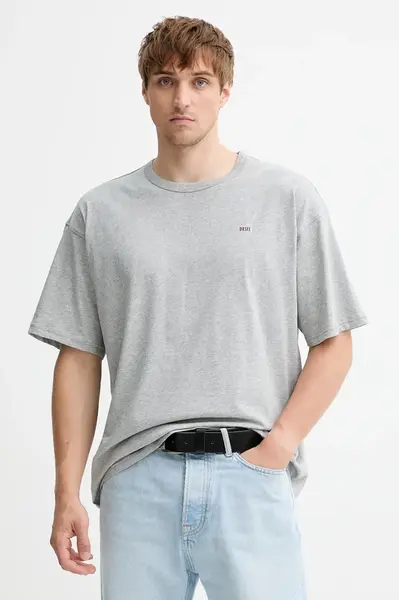 Bavlněné tričko Diesel T-BOXT-R30 T-SHIRT pánské, bílá barva, s aplikací, A16400.0QIAM