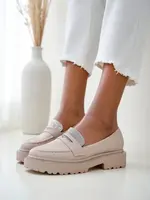 Resti Women's moccasins with rhinestones Vinness