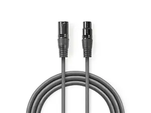 Kabel optický vyvážený 1,5m NEDIS COTH15010GY15