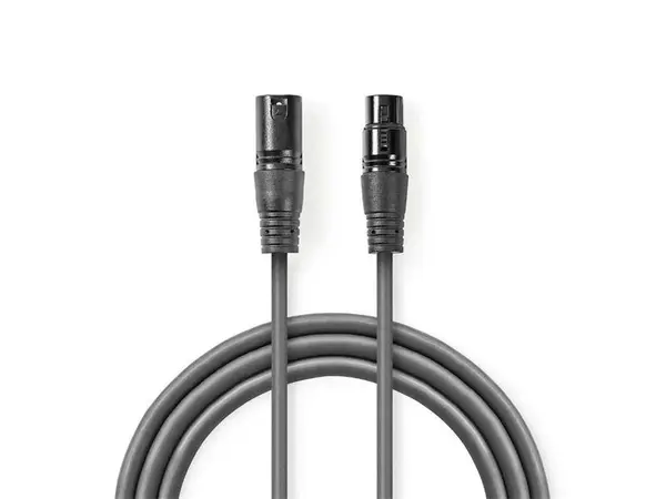 Kabel optický vyvážený 1,5m NEDIS COTH15010GY15