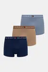 Boxerky Tommy Hilfiger 3-pack pánské, tmavomodrá barva, UM0UM03521
