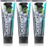 Biomed Charcoal bělicí zubní pasta s aktivním uhlím