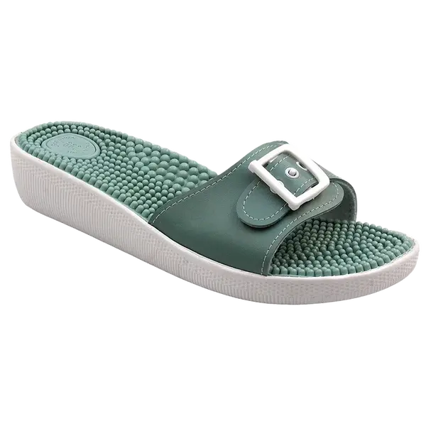 SANTÉ Dámské pantofle SI/03C Zelená v.36