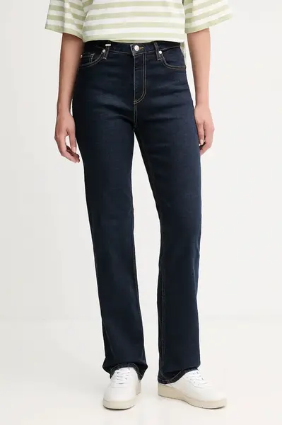 Džíny United Colors of Benetton dámské, high waist, 4IMHDE00J