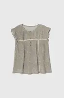 Dětské tričko United Colors of Benetton zelená barva