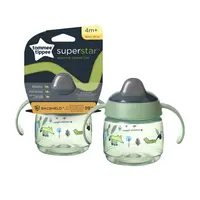 Tommee Tippee Netekoucí hrnek Superstar 4m+ 190 ml 1 ks zelený