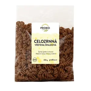 PROBIO Vřetena špaldová celozrnná BIO 400 g