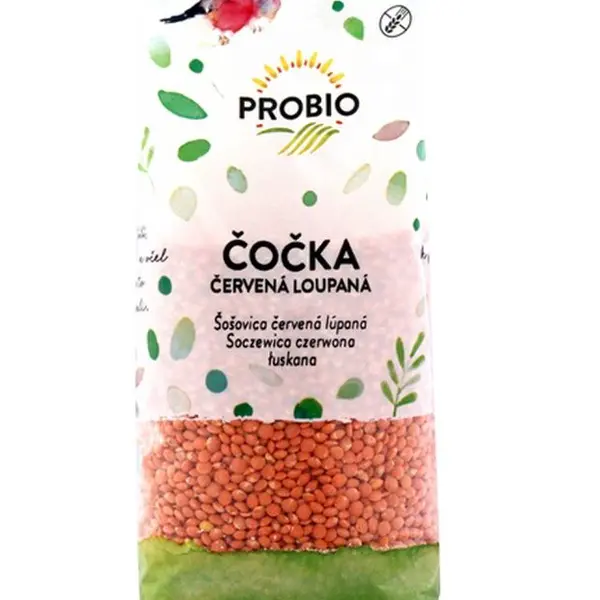 PROBIO Čočka červená loupaná BIO 500 g