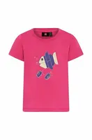 Dětské tričko Lego růžová barva
