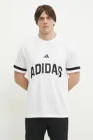 Tričko adidas US Sports bílá barva, s potiskem, JD8099