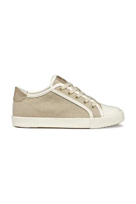 Sneakers boty Geox D BLOMIEE béžová barva, D556HB 0AS54 CH61R