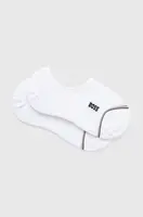 Ponožky BOSS 2-pack dámské, bílá barva, 50502091
