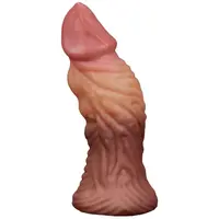 Love Toy Monster dildo z dvojitého silikonu Fantasy Cock 18 cm