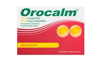 Orocalm Citron 3 mg 20 pastilek