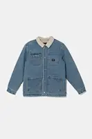 Dětská riflová bunda Vans BY Drill Chore Denim Sherpa Coat