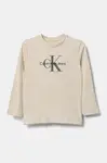 Dětské tričko s dlouhým rukávem Calvin Klein Jeans