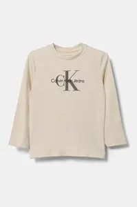 Dětské tričko s dlouhým rukávem Calvin Klein Jeans