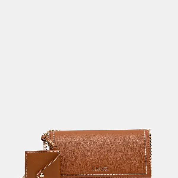 Kabelka Liu Jo hnědá barva, AA5158 E0058