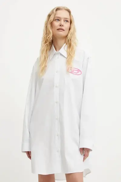 Bavlněné šaty Diesel D-DALIS-P1 DRESS