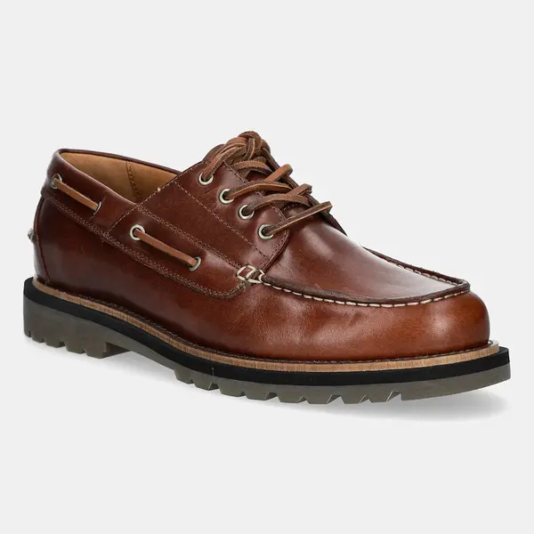 Kožené polobotky Vagabond Shoemakers JAY pánské, hnědá barva, 5977-001-27