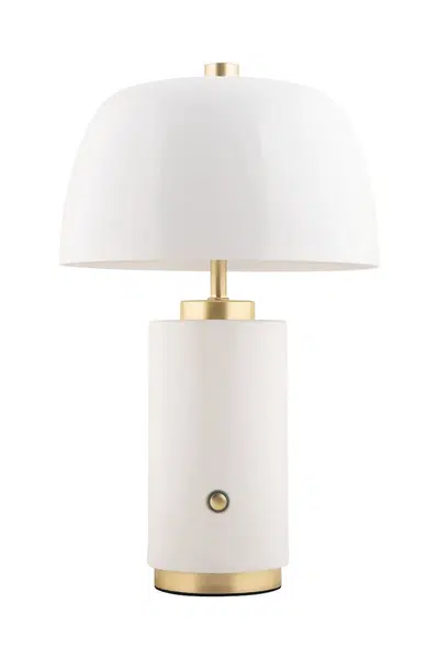 Bezdrátová stolní LED lampa Leitmotiv Freya bílá barva