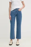 Džíny Pepe Jeans STRAIGHT JEANS HW ROBYN dámské, high waist, PL204901IB7