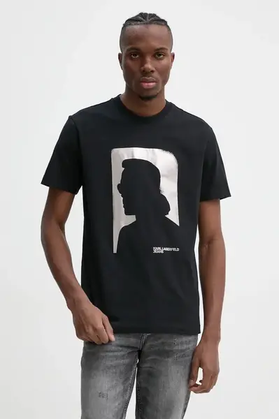 Bavlněné tričko Karl Lagerfeld Jeans