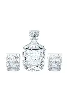 Karafa na whisky se sklenicemi Nachtmann Punk Whiskey 750 / 348 ml 3-pack
