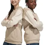 Dětská mikina adidas Originals béžová barva, s kapucí, s potiskem