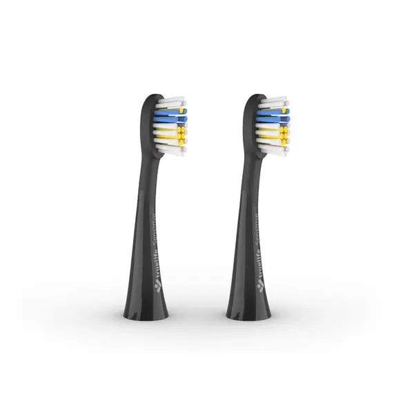 Truelife SonicBrush K-series Heads Sensitive Plus Black náhradní hlavice 2 ks