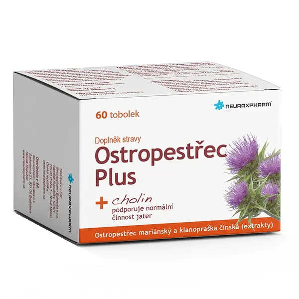 Neuraxpharm Ostropestřec Plus 60 tobolek