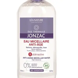 JONZAC Sublimactive Micelární voda BIO 500 ml