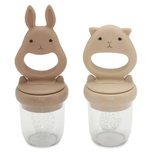 Dudlík pro podávání ovoce Konges Sløjd SILICONE FRUIT FEEDING PACIFIER 2-pack