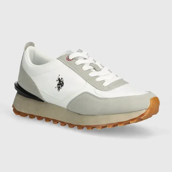 Sneakers boty U.S. Polo Assn. JASPER béžová barva, JASPER001M 4HN1