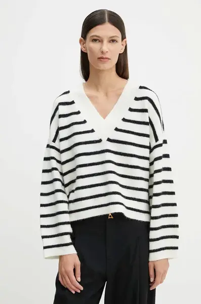 Svetr z vlněné směsi Gestuz