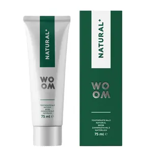 WOOM NATURAL+ zubní pasta 75 ml
