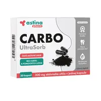 Astina CARBO UltraSorb 300 mg 20 kapslí